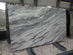 Beautiful 2 cm Grey ButterFly Granite Slab